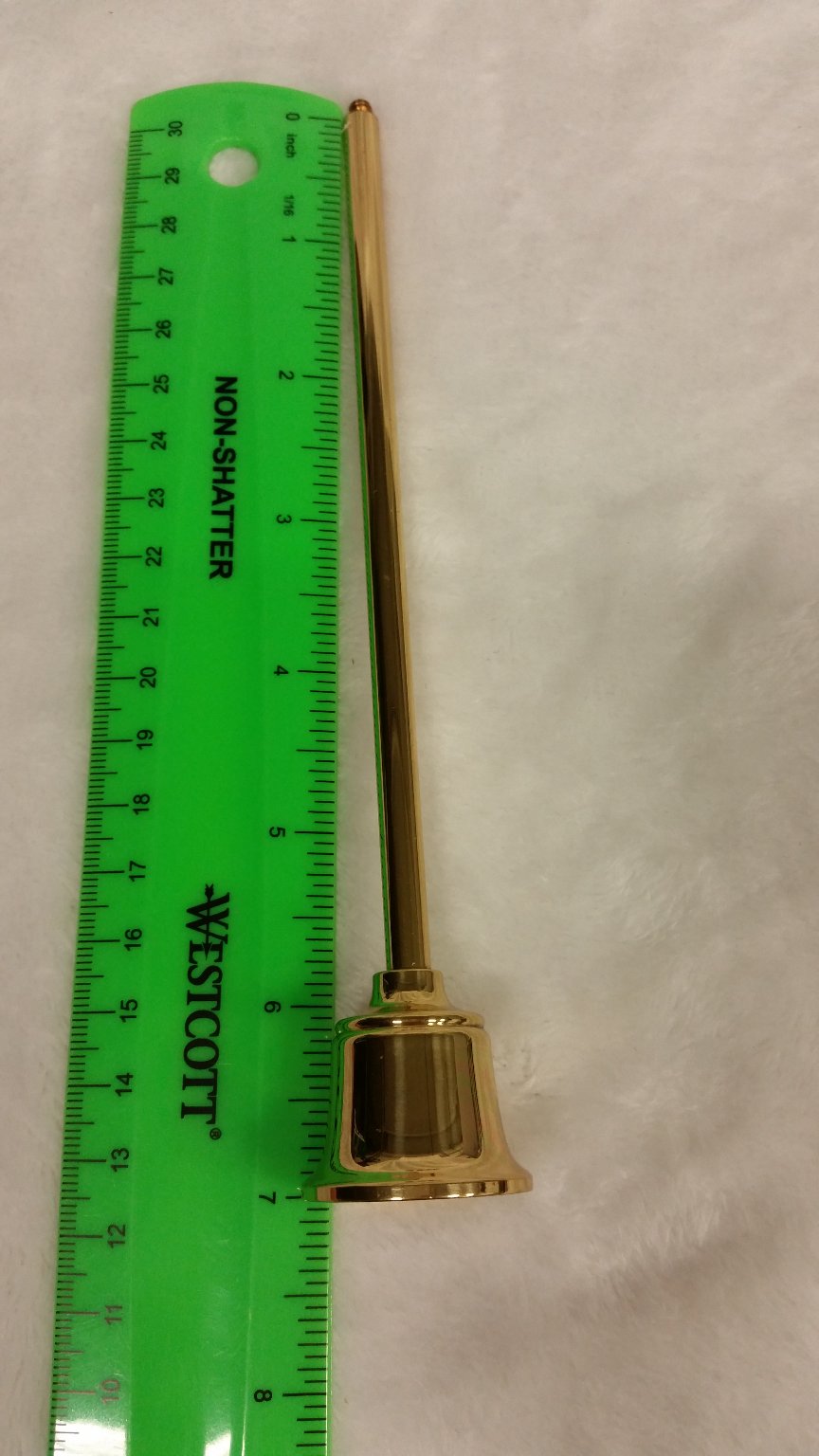 PartyLite Crescendo Candelabra Taper Holder Set Gold Brass P0515