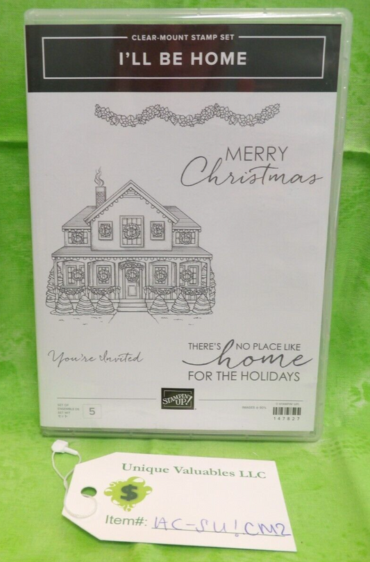 Stampin' Up! Clear Mount Stamp Set 147827 ILL BE HOME