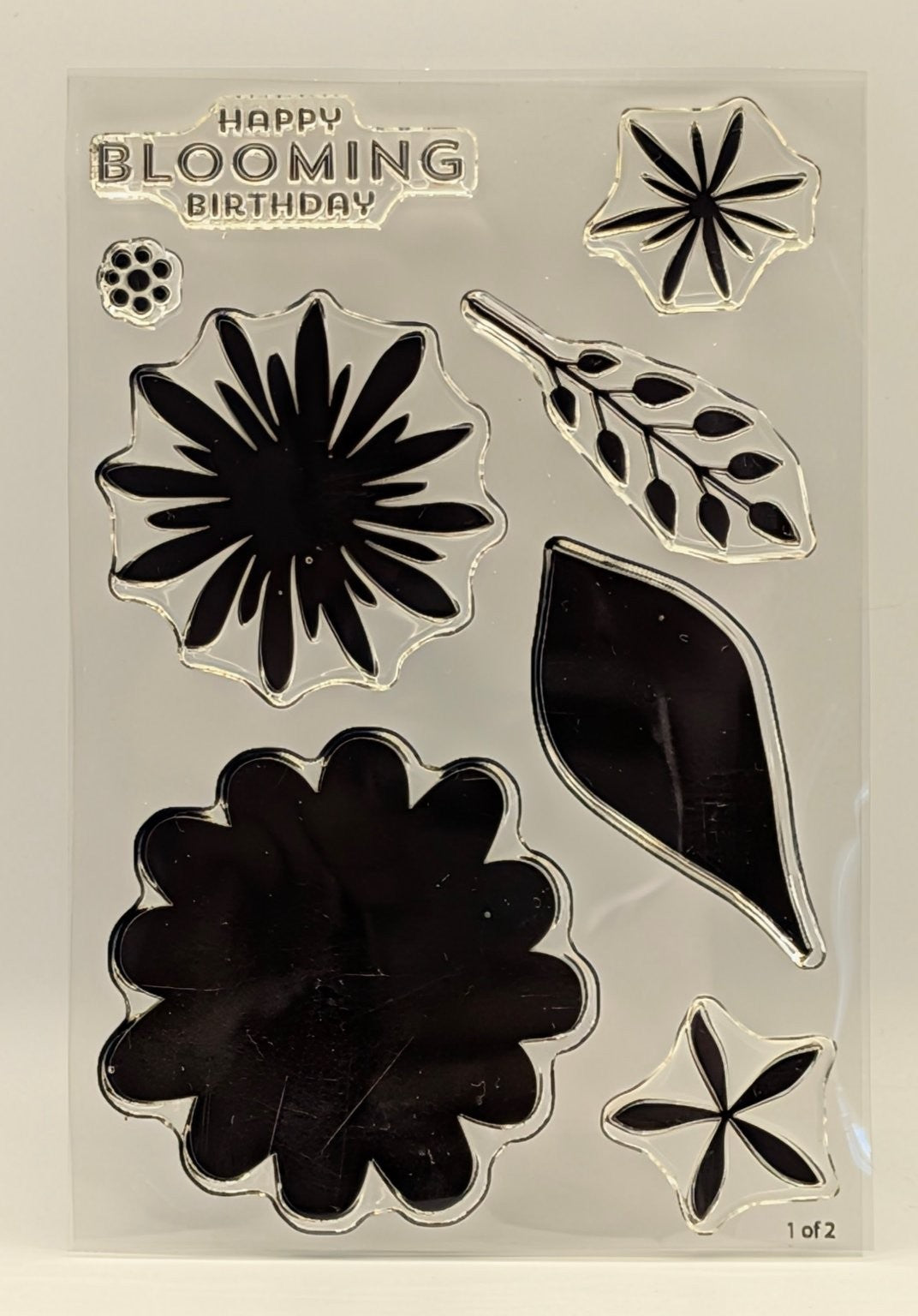 Stampin' Up! Flower Patch Photopolymer #134207 Floral Birthday 19 Pcs Unmounted