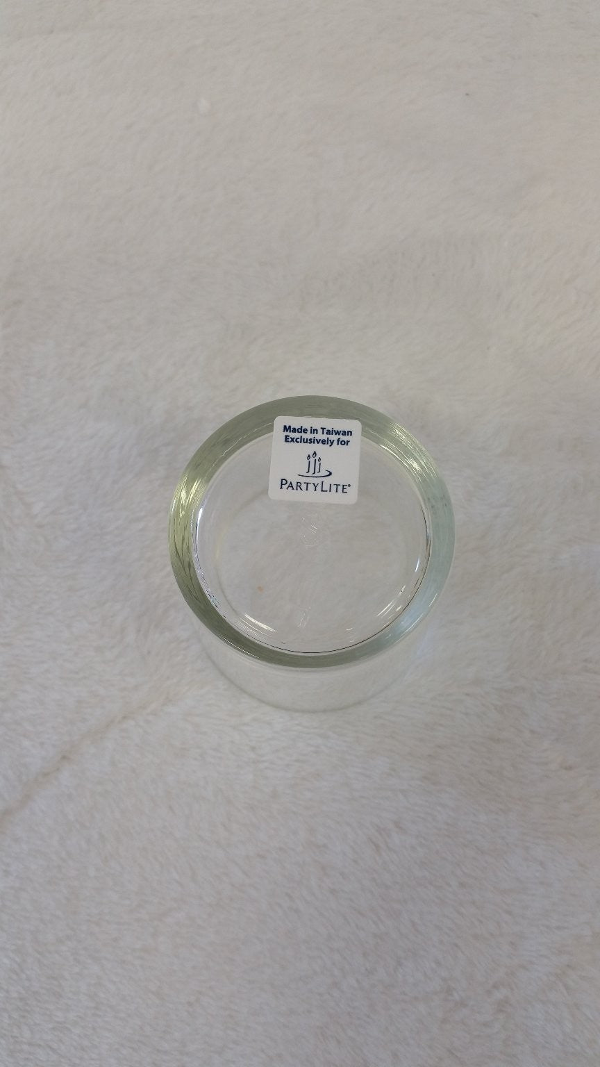 PartyLite Dome Gem Candle Holder Set Glass Metal Modern Geometric P93561