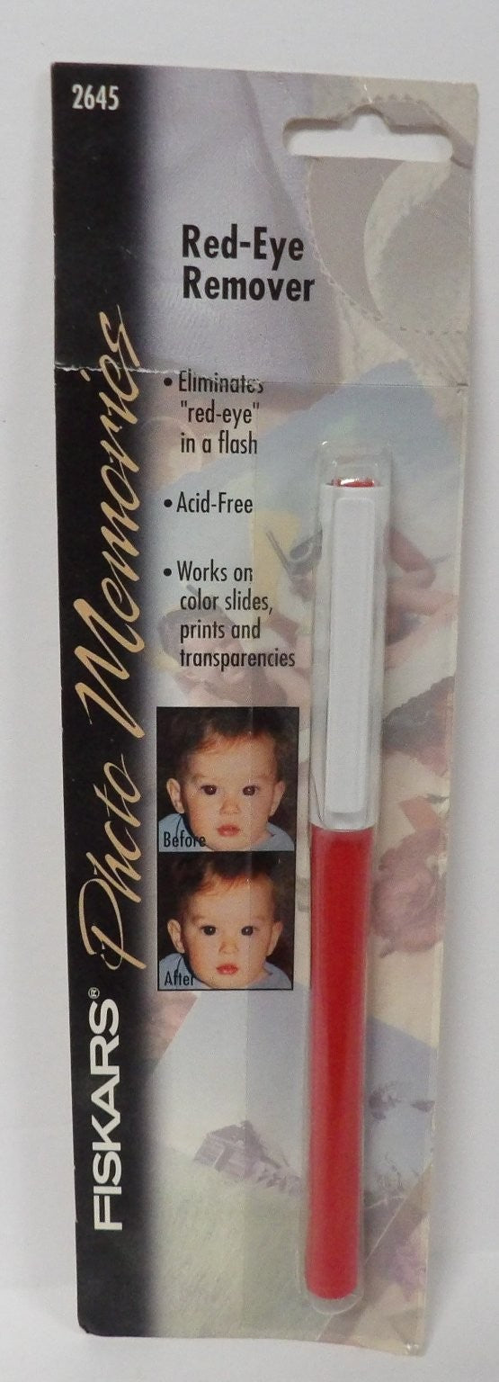 FISKARS Photo Memories Red-Eye Remover Acid-Free for Slides Prints