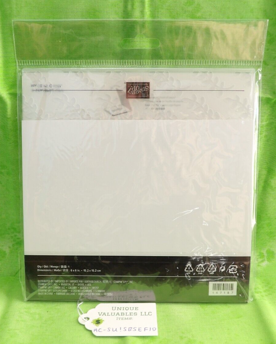 Sizzix Big Shot Embossing Folder 147187 TEXTURED IMPRESSIONS