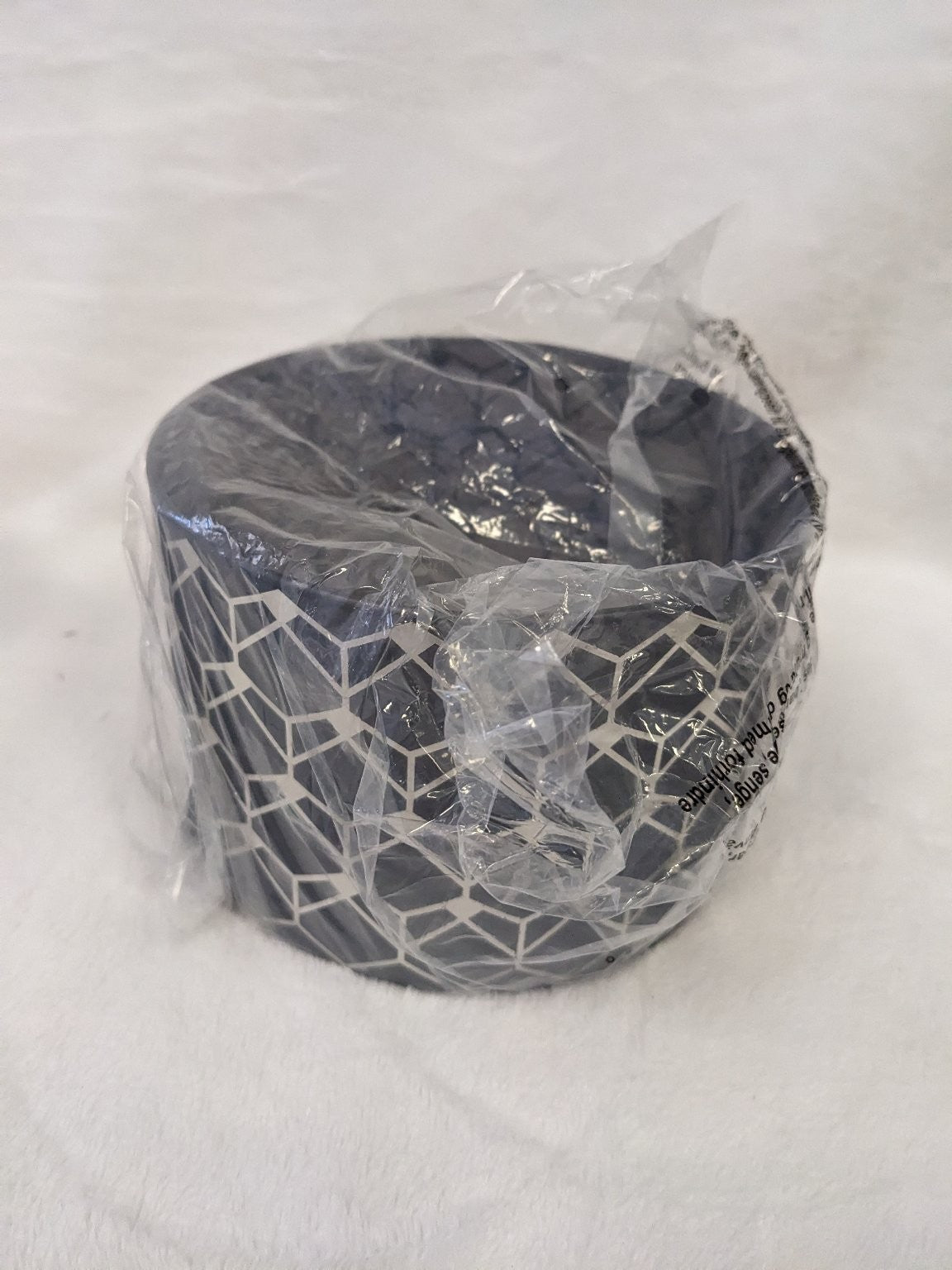 PartyLite Dome Gem Candle Holder Set Glass Metal Modern Geometric P93561