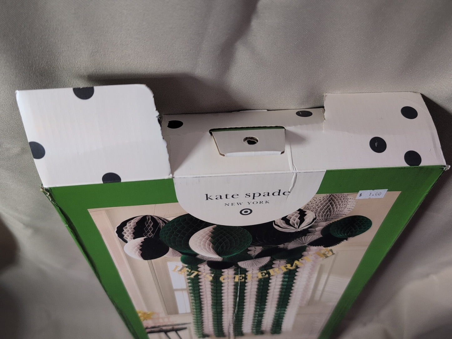 Kate Spade New York Décor Kit Customizable Banner 335000021R00 OpenBox St Pat's