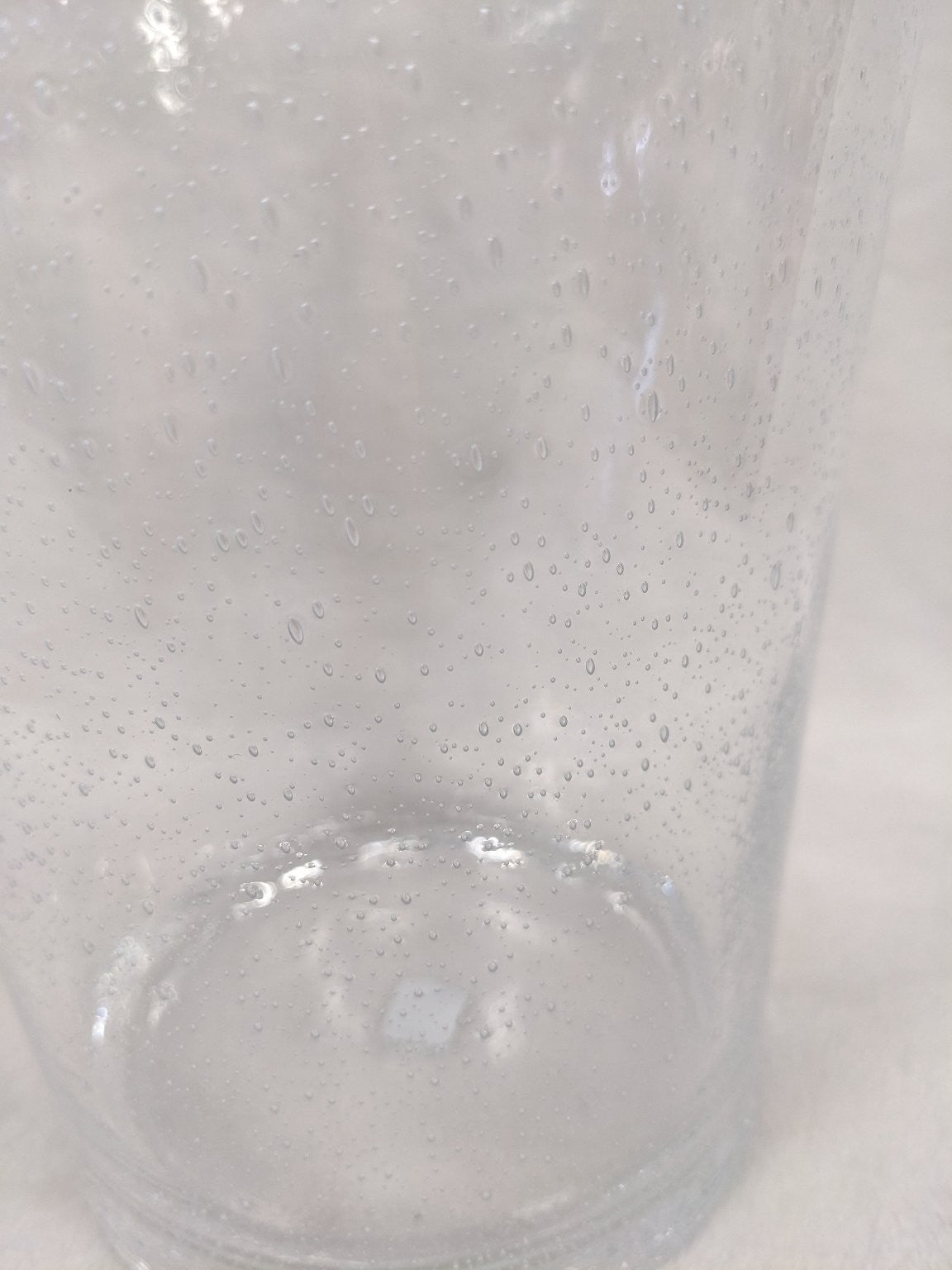 PartyLite Glass Hurricane Bubble P91254G Garden Sanctuary Glass and Beads Only