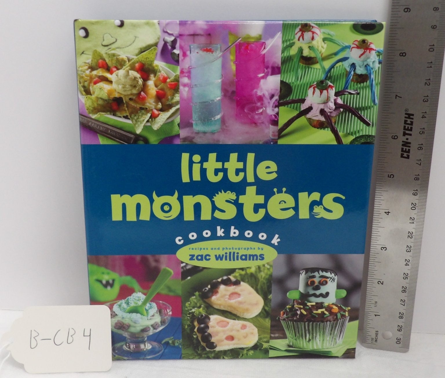 Little Monsters Cookbook Zac Williams 2011 Spiral Halloween Party Gibbs Smith