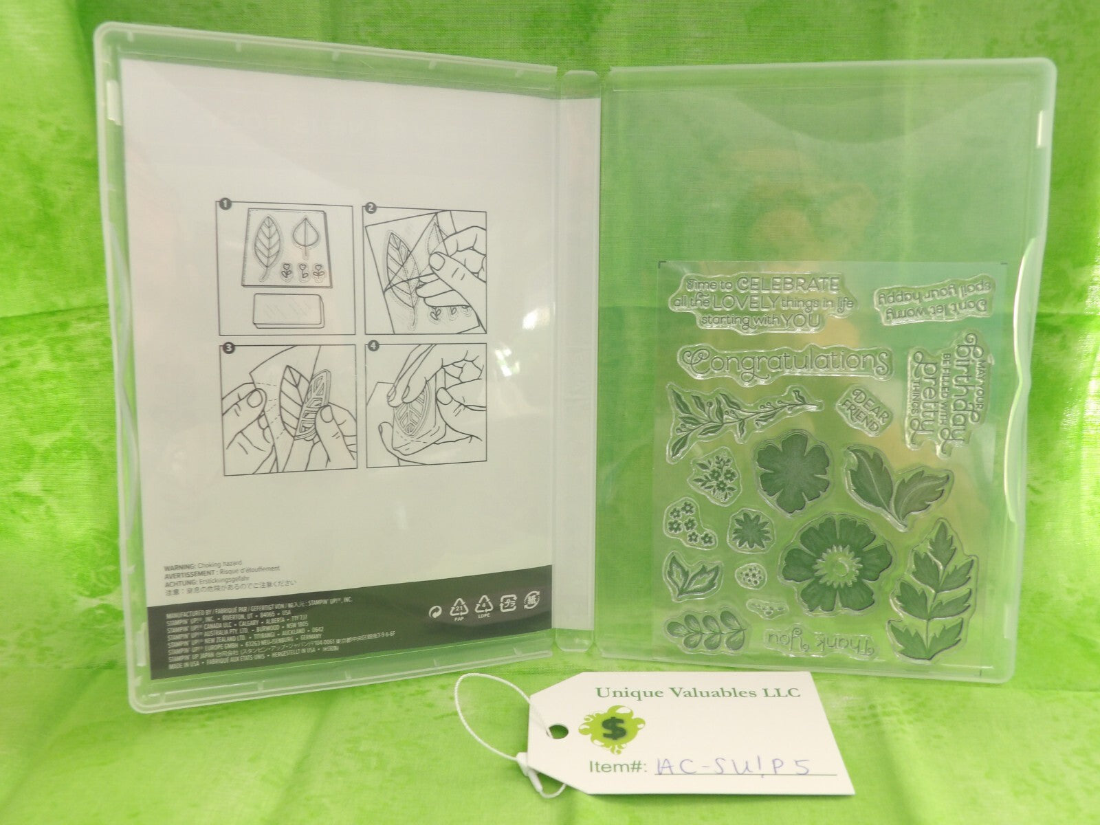 Stampin' Up! Photopolymer Stamp Set 149510 EVERYTHING IS ROSY