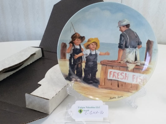 Knowles Friends I Remember Fish Story by Jeanne Down Bradex 84-K41-7.1 LE