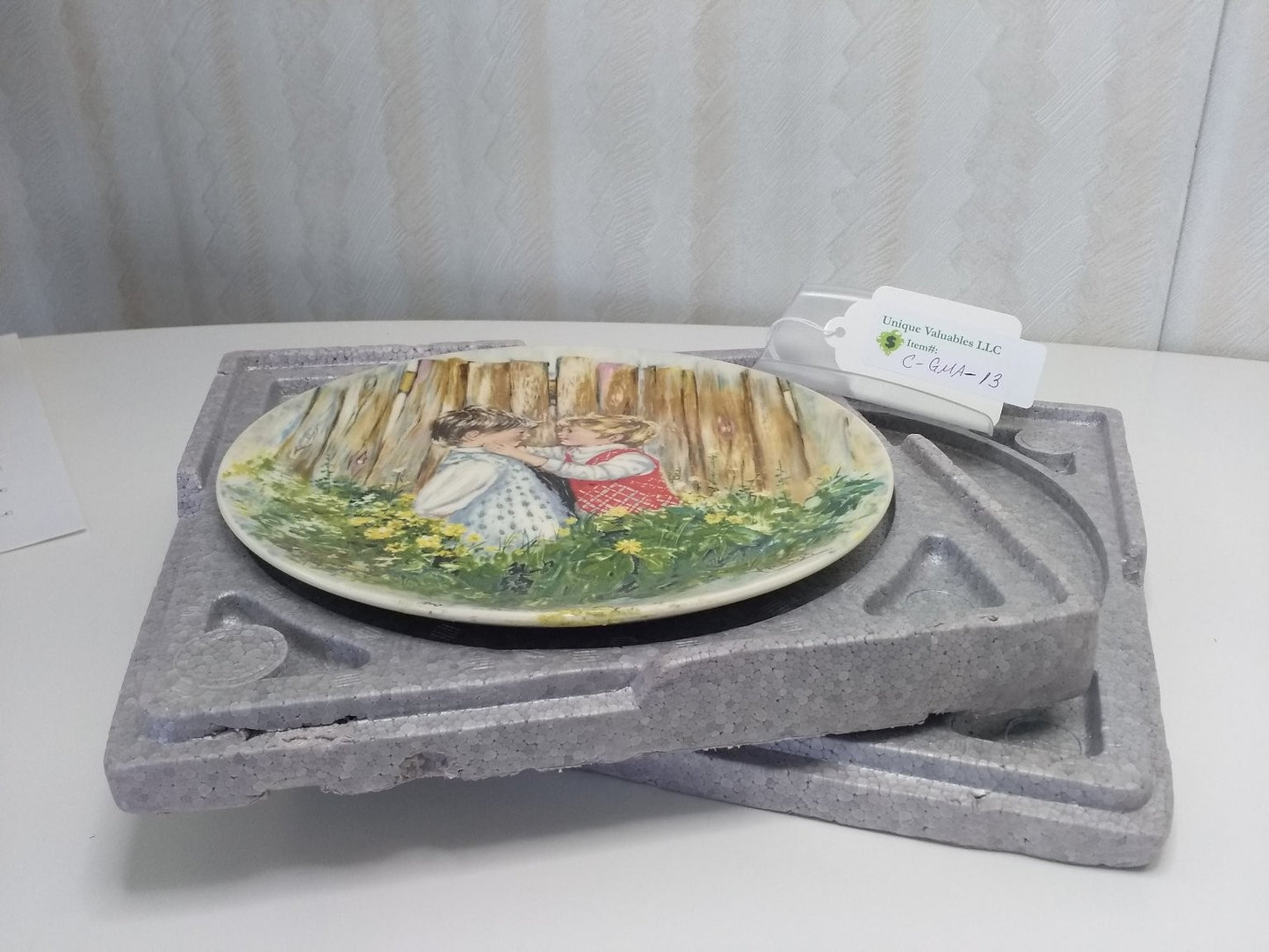 Wedgwood Childhood Memories by Vickers Collector Plate No. 414 LE