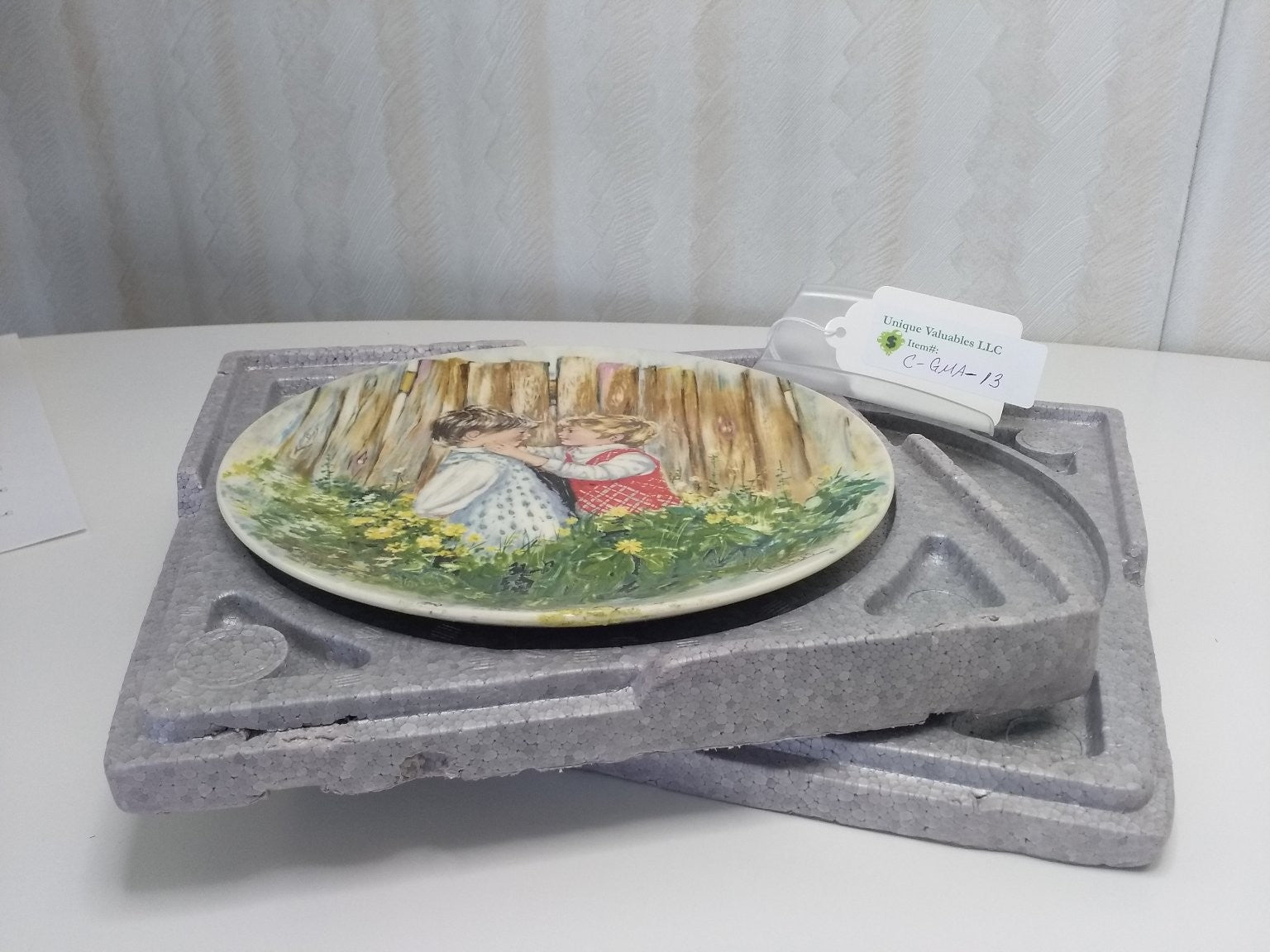 Wedgwood Childhood Memories by Vickers Collector Plate No. 414 LE