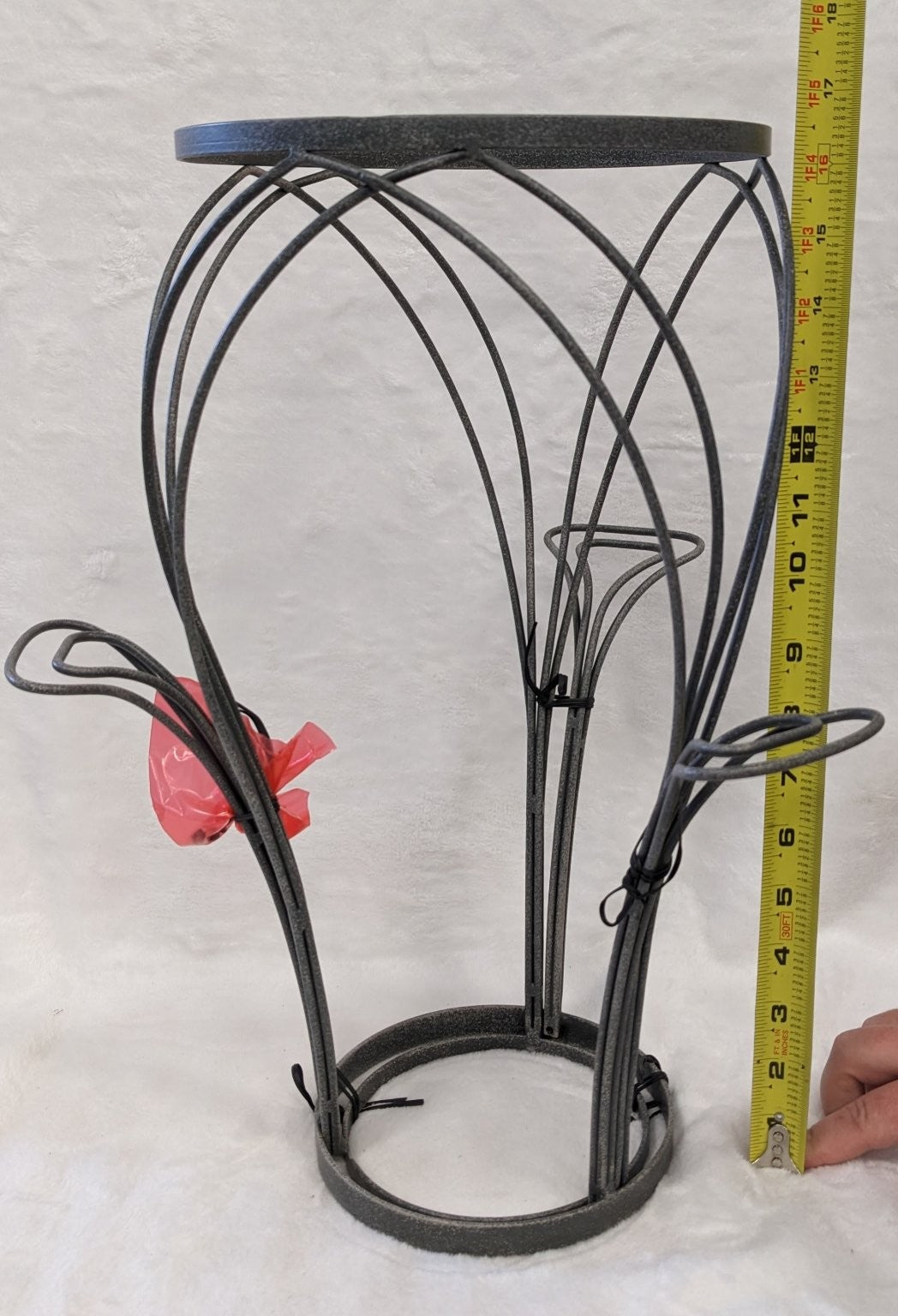 PartyLite Garden Sanctuary Floor Stand Metal Candle Holder Stand Only P91497