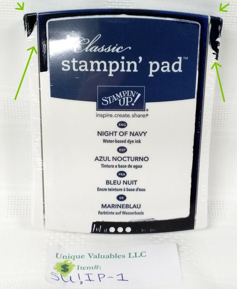 Stampin' Up! Classic Ink Pad Night of Navy 126970 Leaks are Under Seal See Below