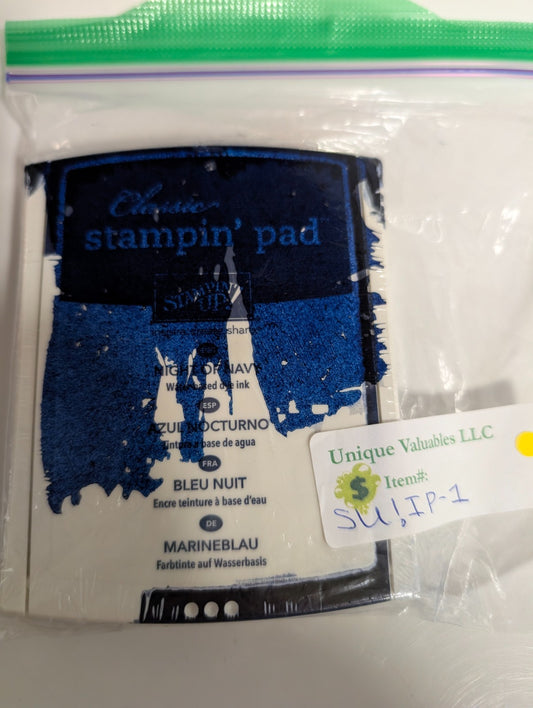Stampin' Up! Classic Ink Pad Night of Navy 126970 Leaks are Under Seal See Below