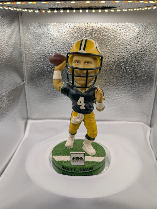 Green Bay Packers BRETT FAVRE #4 Bobble Dobbles - MBNA America Promotion Bobble
