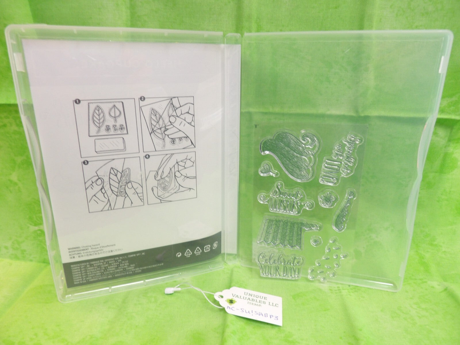 Stampin' Up! Photopolymer Stamp Set SALE-A-BRATION 149714 HELLO CUPCAKE