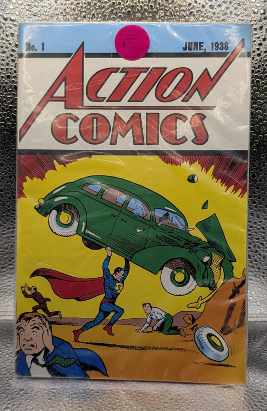 No. 1 Superman June, 1938 Action Comics DC Certificate Reprint For Loot Crate