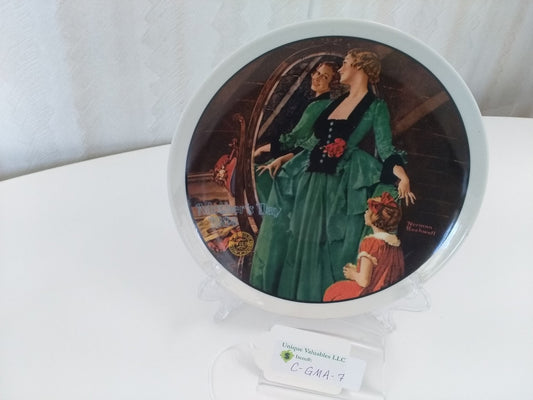 Knowles Mother's Day 1984 Grandma's Courting Dress by Rockwell Fine China LE