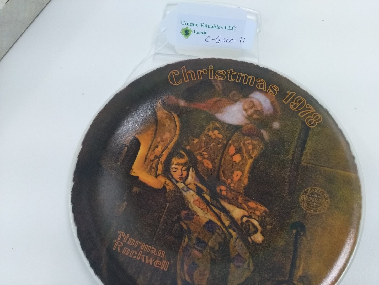 Knowles Christmas 1978 Christmas Dream by Norman Rockwell Bradex 84-70-1.5