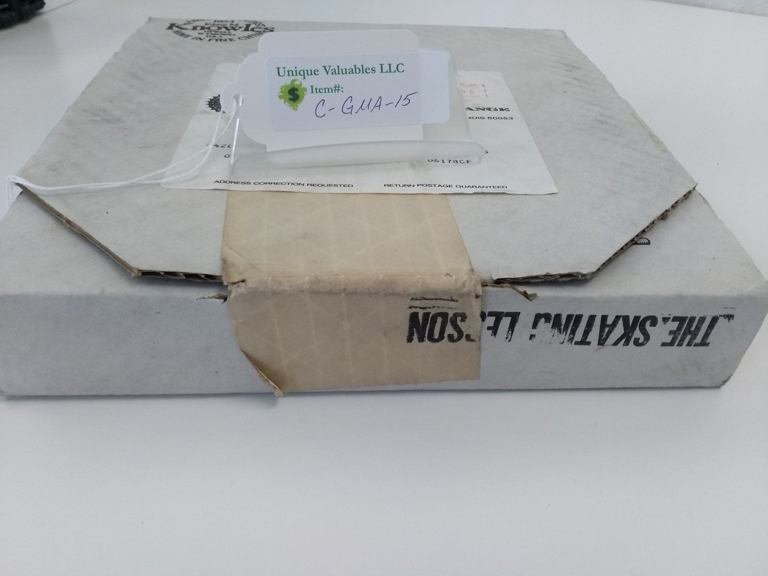 Knowles Csatari Grandparent The Skating Lesson by Joseph Csatari LE 1981