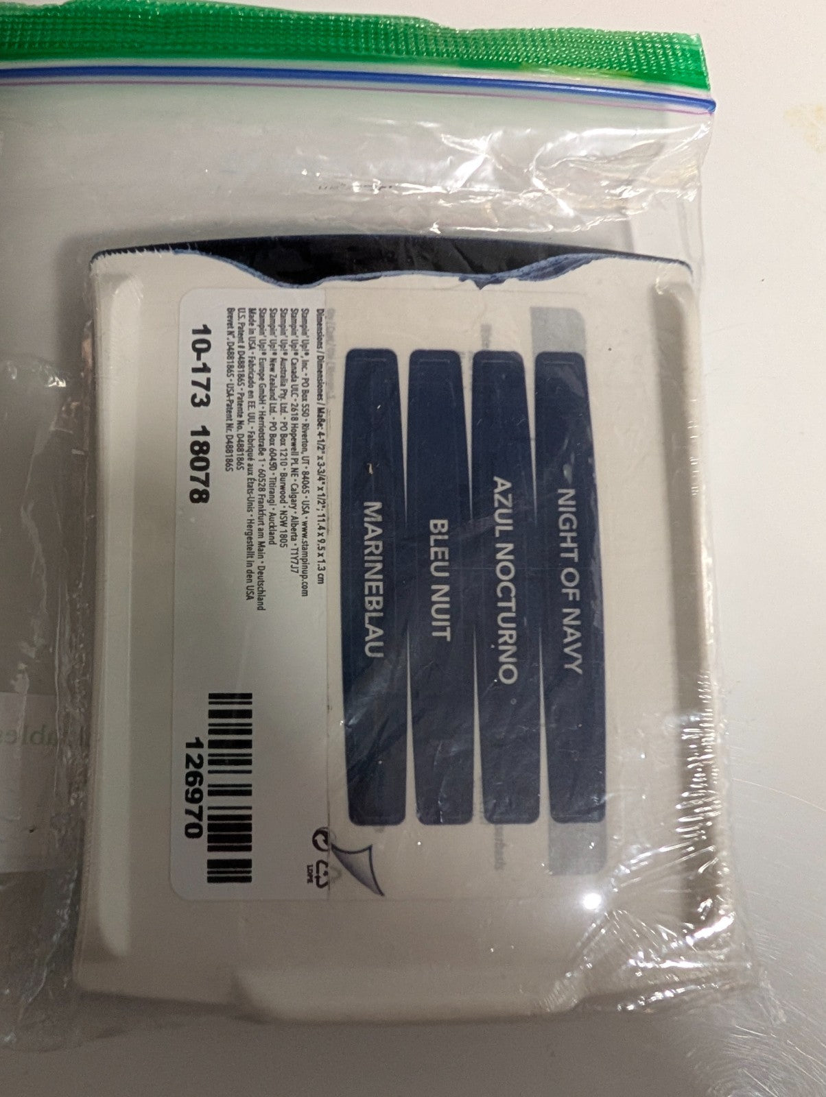 Stampin' Up! Classic Ink Pad Night of Navy 126970 Leaks are Under Seal See Below
