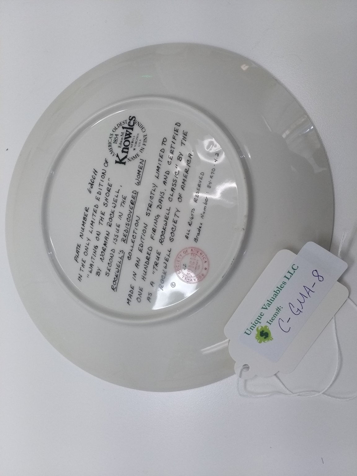 Knowles Rockwell's Rediscovered Women Set of 3 by Norman Rockwell Fine China