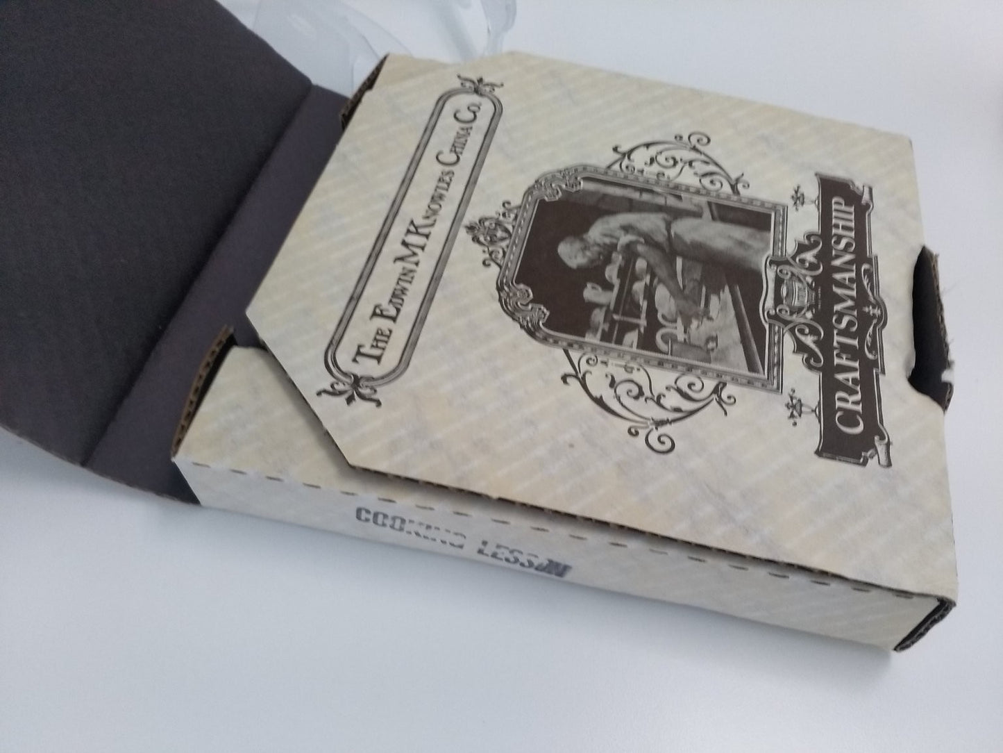 Knowles Mother's Day 1982 The Cooking Lesson by Norman Rockwell LE Bradex