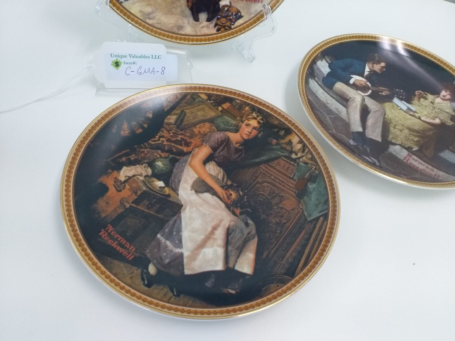 Knowles Rockwell's Rediscovered Women Set of 3 by Norman Rockwell Fine China
