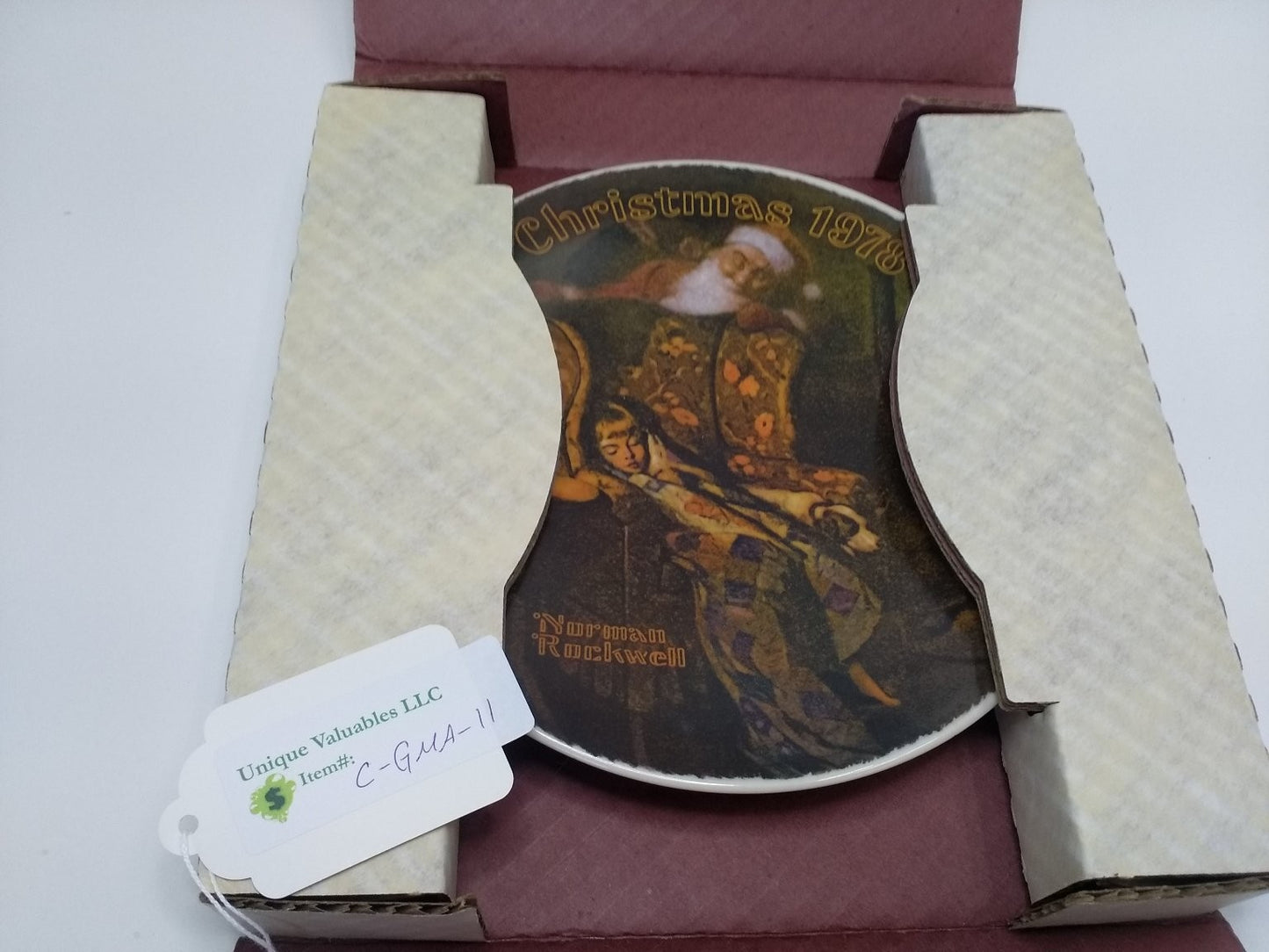 Knowles Christmas 1978 Christmas Dream by Norman Rockwell Bradex 84-70-1.5