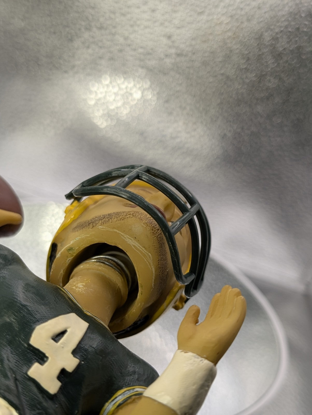 Green Bay Packers BRETT FAVRE #4 Bobble Dobbles - MBNA America Promotion Bobble