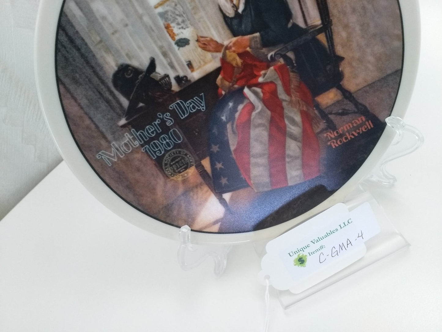 Knowles Mother's Day 1980 A Mother's Pride by Norman Rockwell Fine China LE