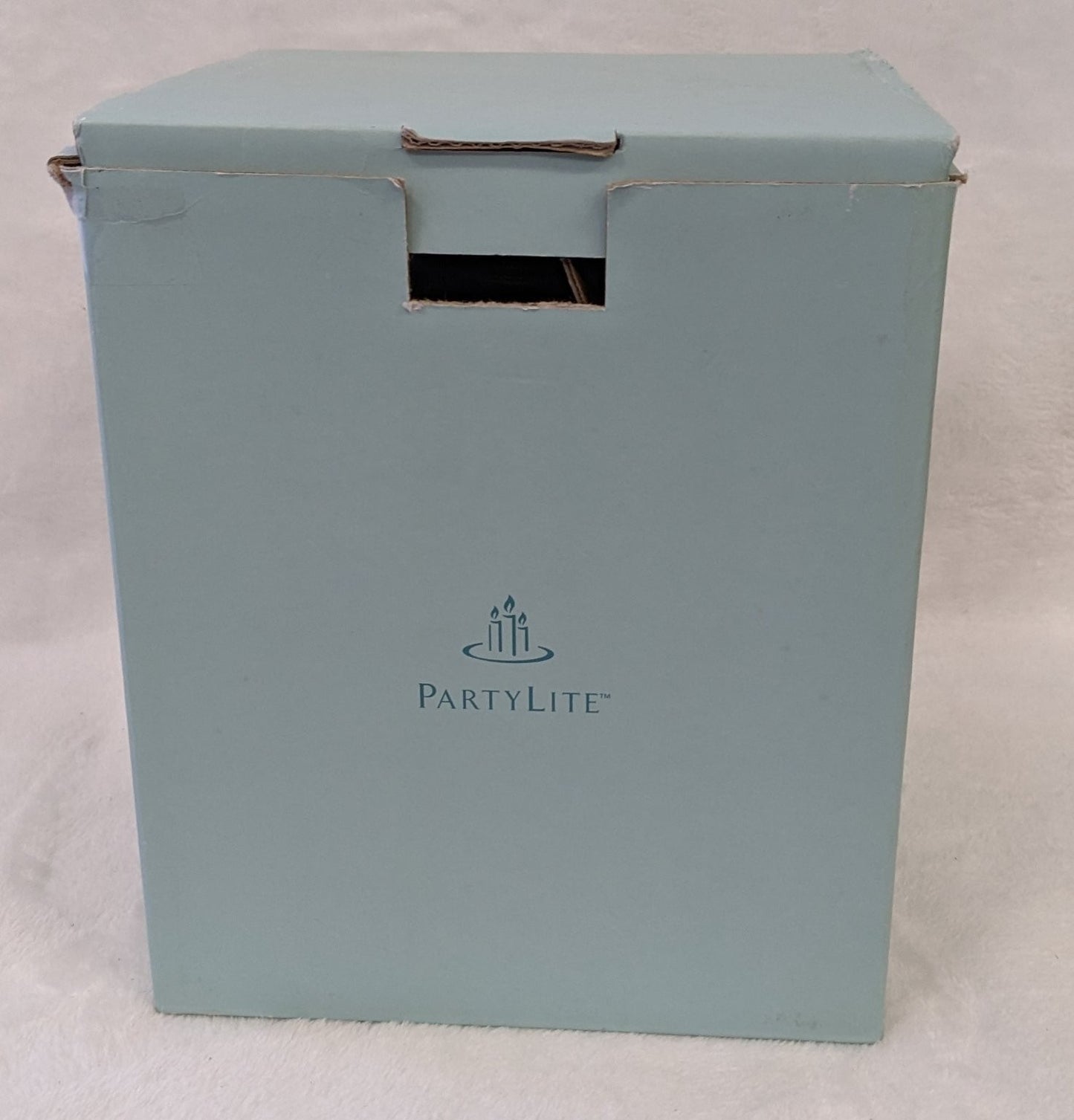PartyLite Antique Brass Aroma Melts Warmer Tealight Holder Glass Lot of 3 P8016