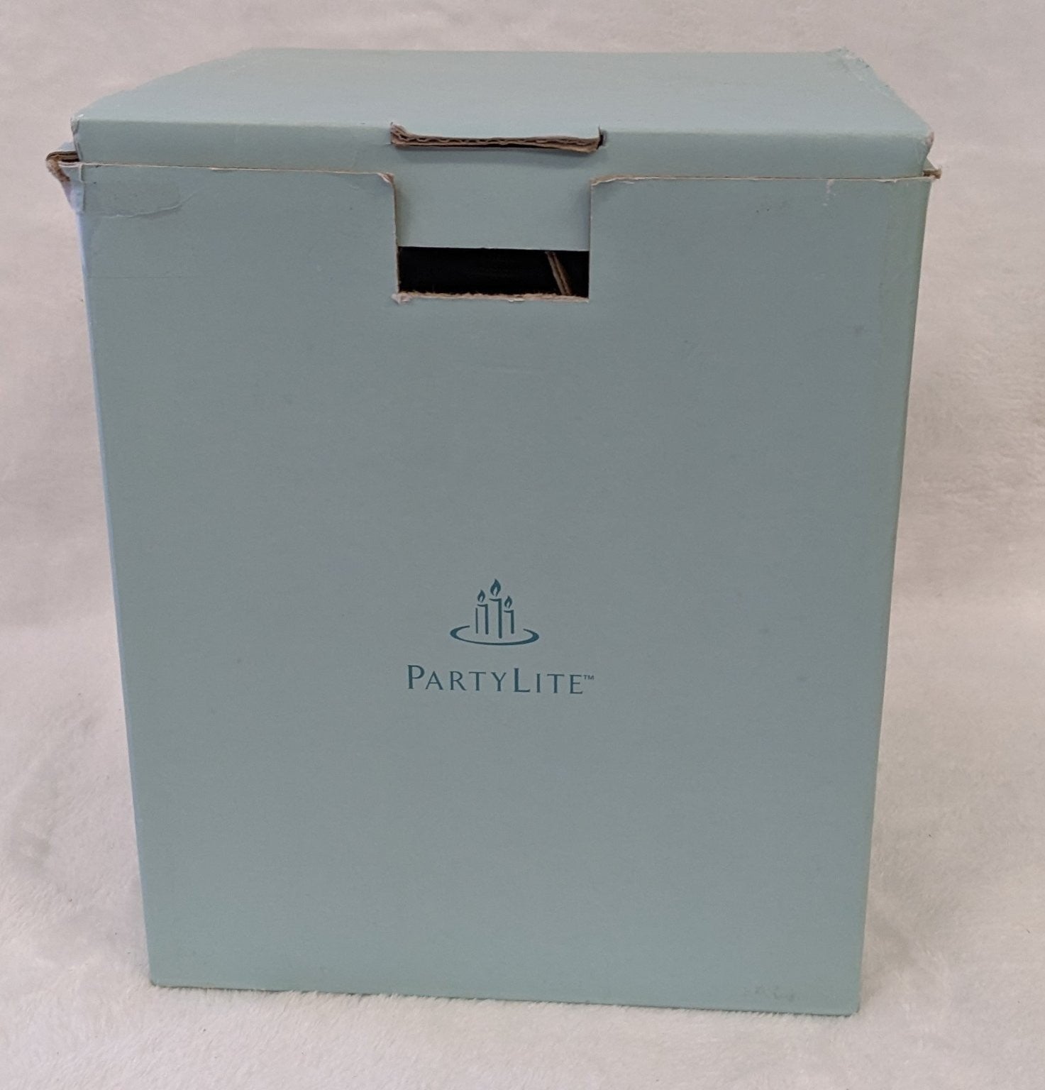 PartyLite Antique Brass Aroma Melts Warmer Tealight Holder Glass Lot of 3 P8016