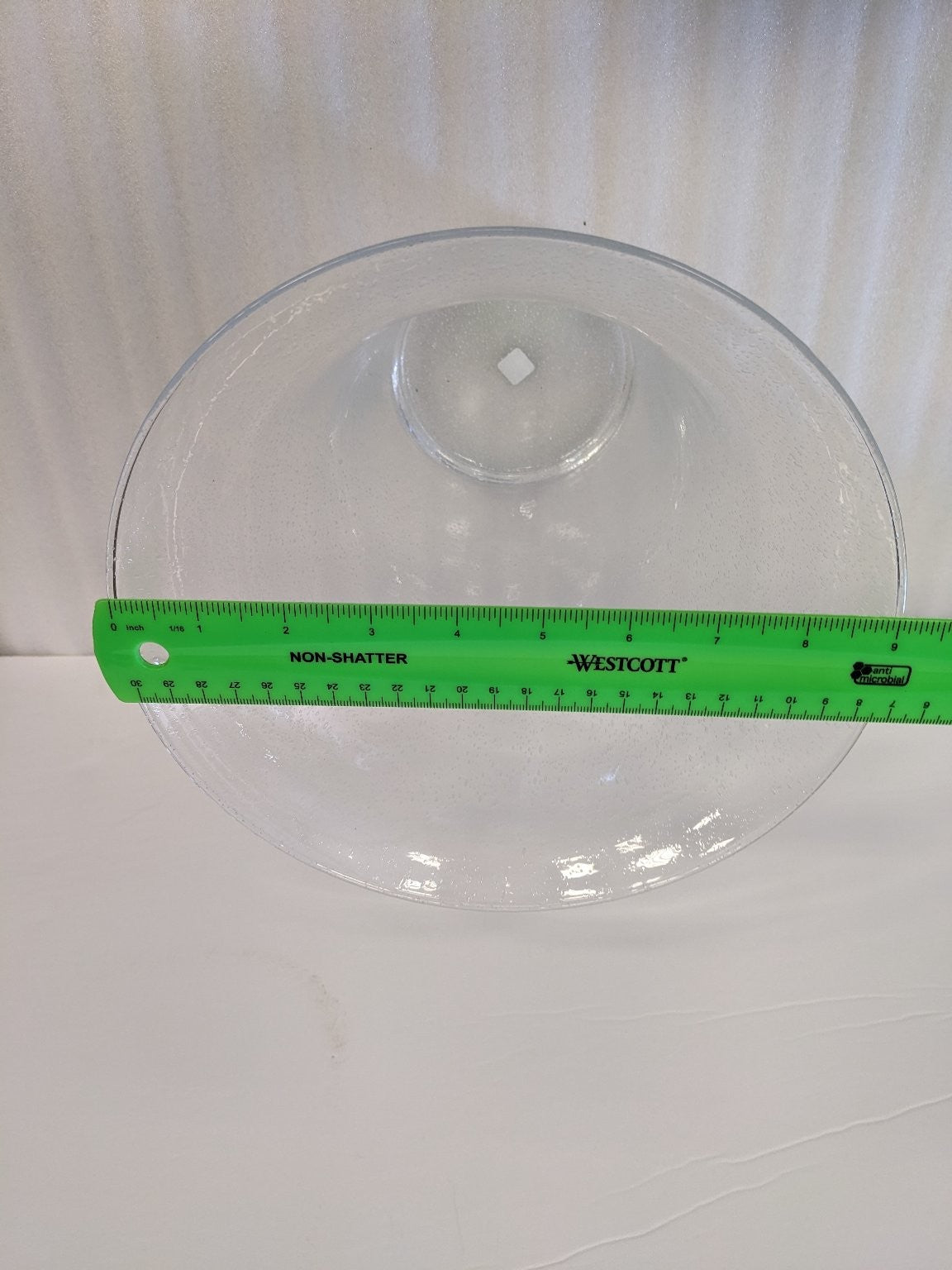 PartyLite Glass Hurricane Bubble P91254G Garden Sanctuary Glass and Beads Only