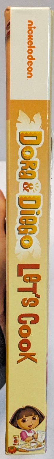 Dora & Diego Let's Cook Nickelodeon 2009 Kids Bilingual Cookbook Wiley