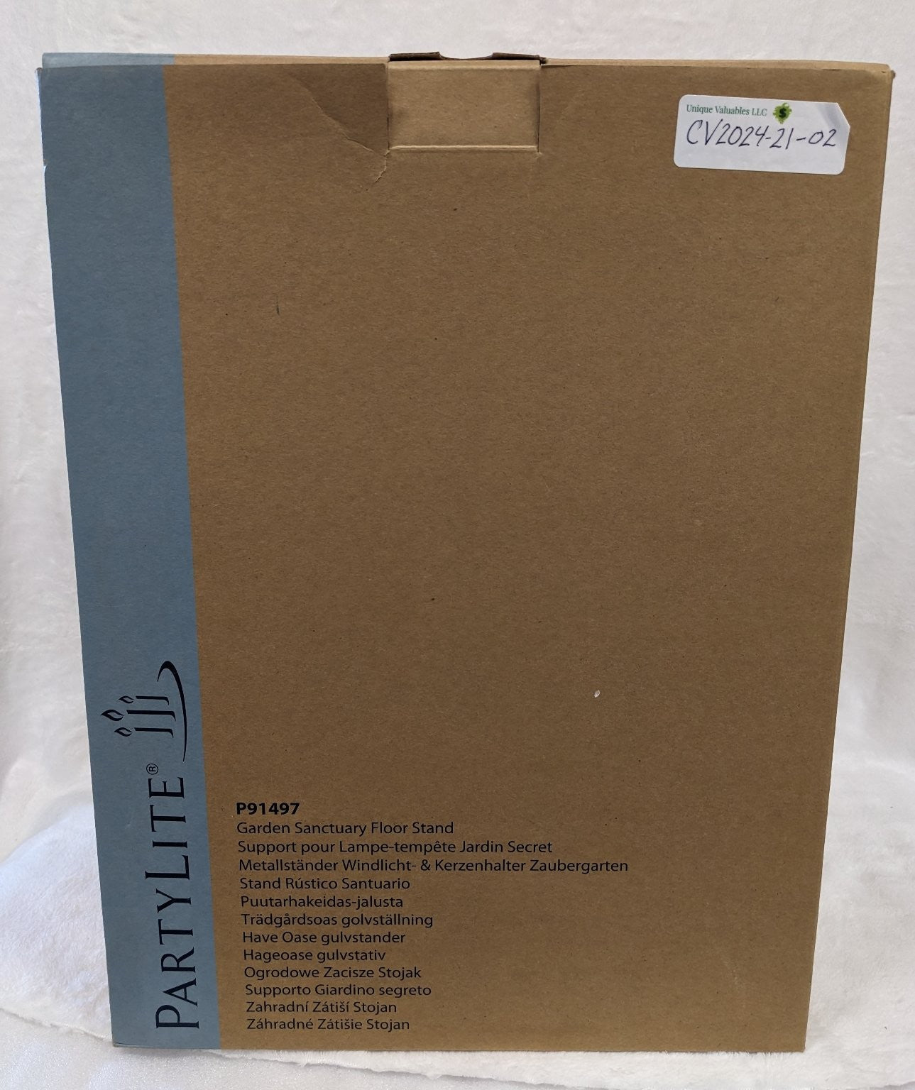 PartyLite Garden Sanctuary Floor Stand Metal Candle Holder Stand Only P91497