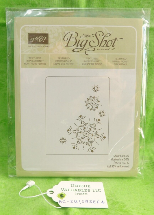 Sizzix Big Shot Embossing Folder 120902 TEXTURED IMPRESSIONS