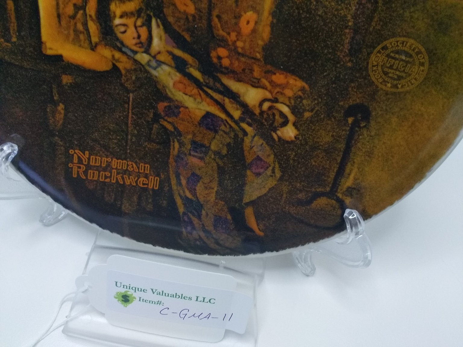 Knowles Christmas 1978 Christmas Dream by Norman Rockwell Bradex 84-70-1.5