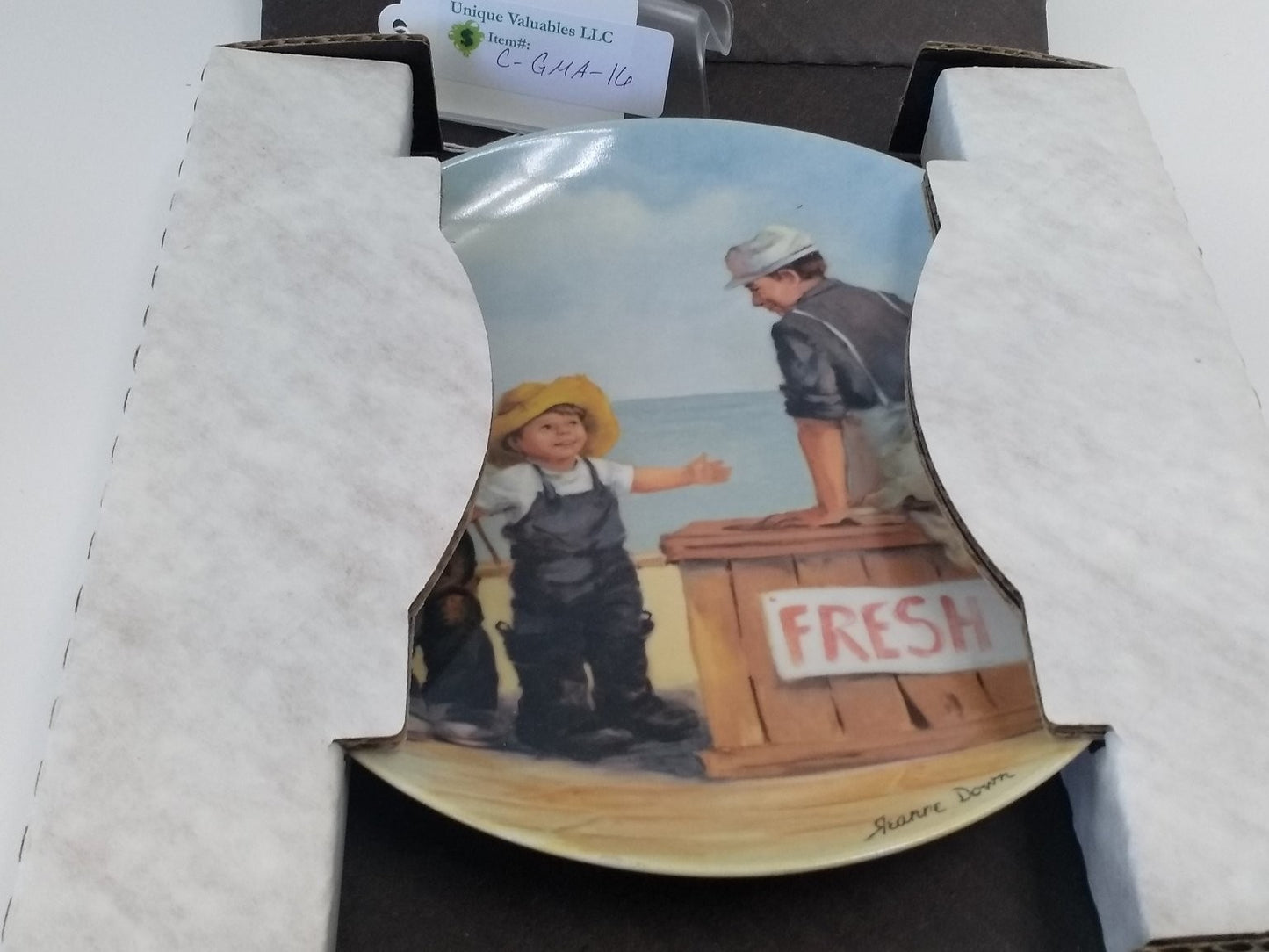 Knowles Friends I Remember Fish Story by Jeanne Down Bradex 84-K41-7.1 LE