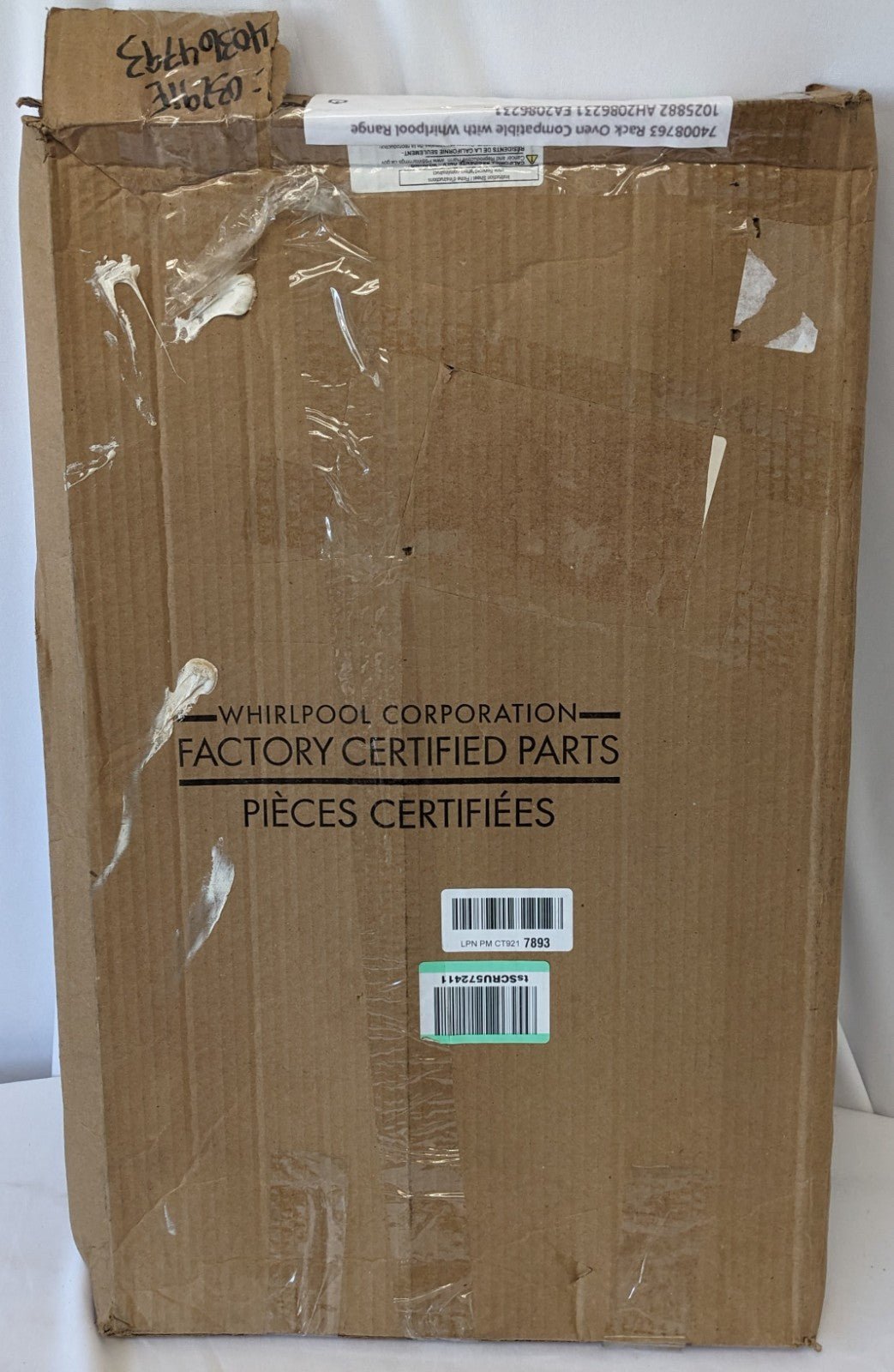 Chrome Oven Rack 7408763 Compatible with Whirlpool Range Open Box 8830495553 