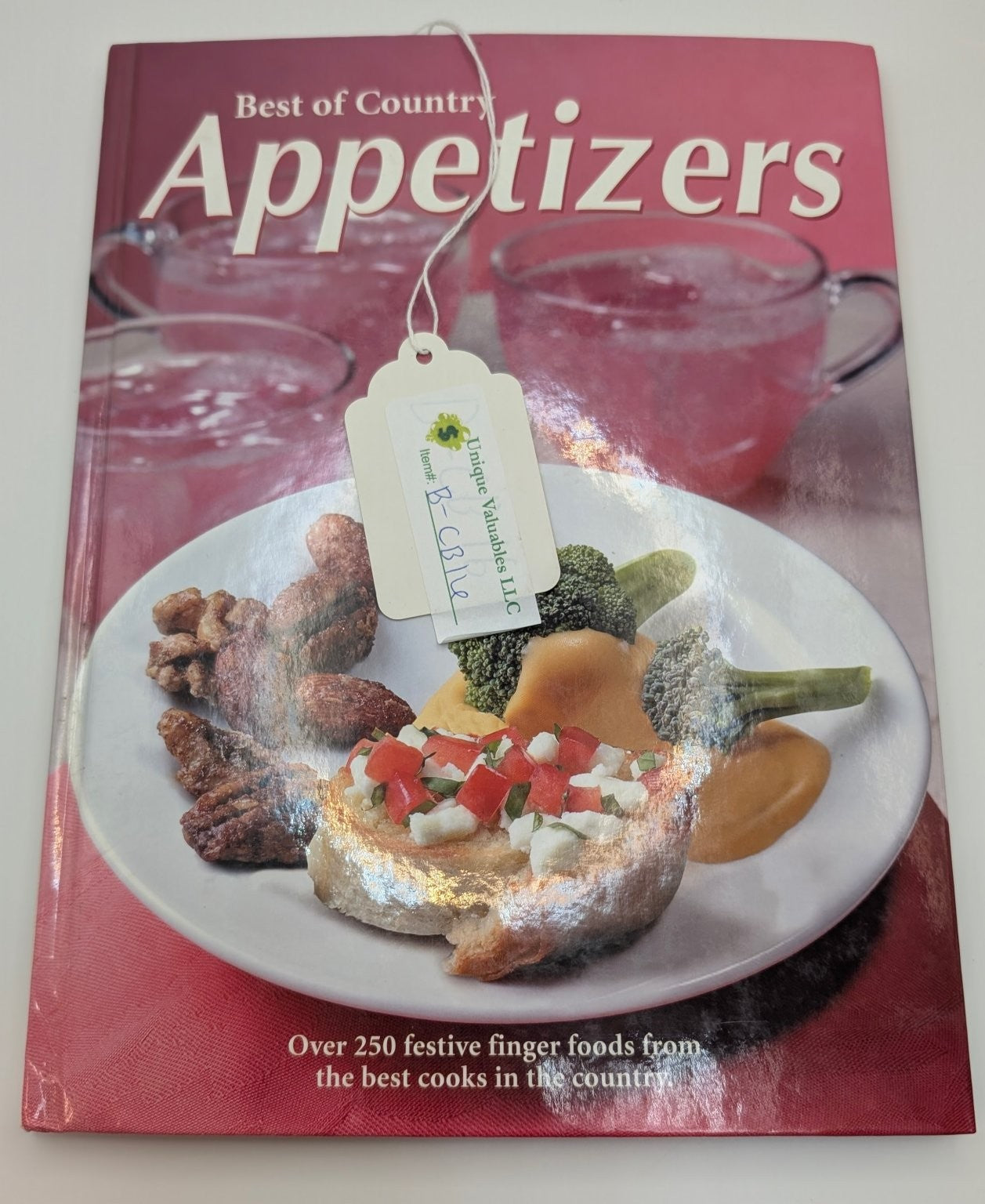 Best of Country Appetizers Cookbook Reiman Publications Recipes Hardcover 1999
