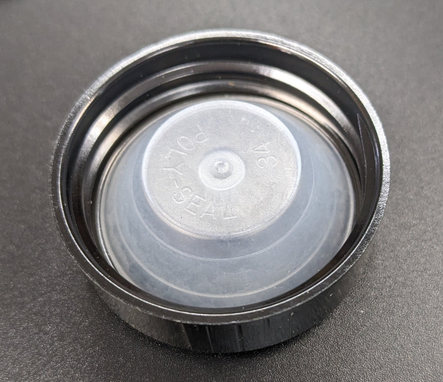Lot of (14) 1.5" Diameter Plastic Growler Caps Jug Lids Poly Seal Inside ScrewOn