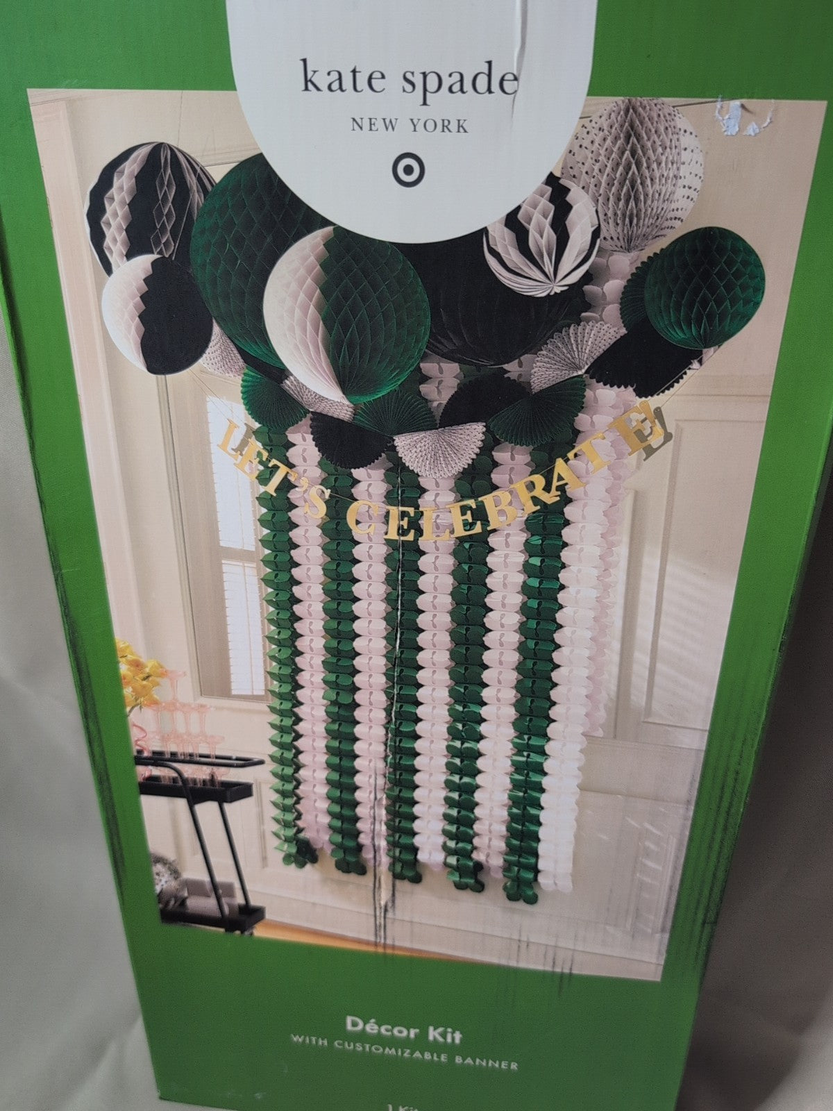 Kate Spade New York Décor Kit Customizable Banner 335000021R00 OpenBox St Pat's