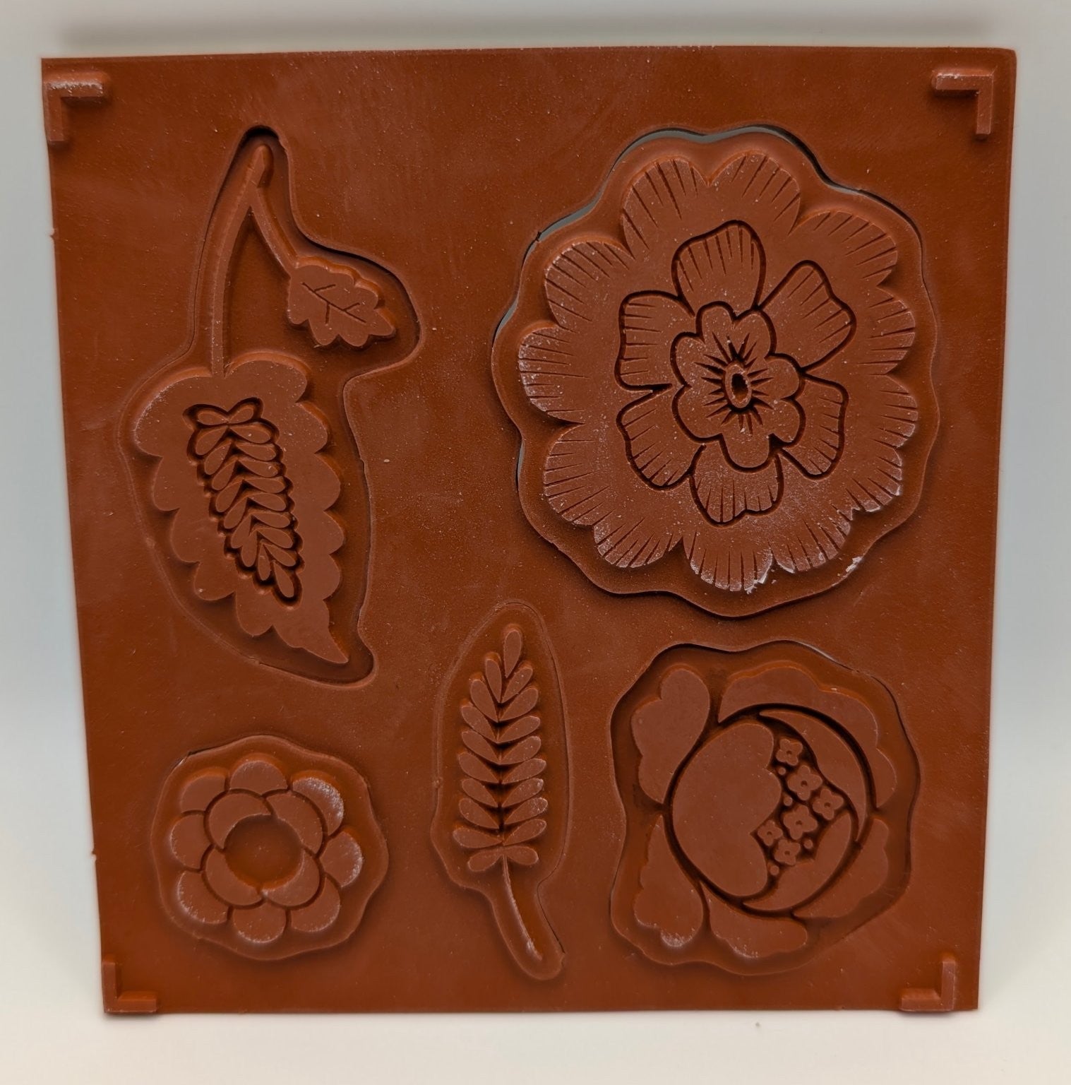 Stampin' Up! Array of Sunshine Cling Stamp Set Floral 5-Piece #122487 Hostess