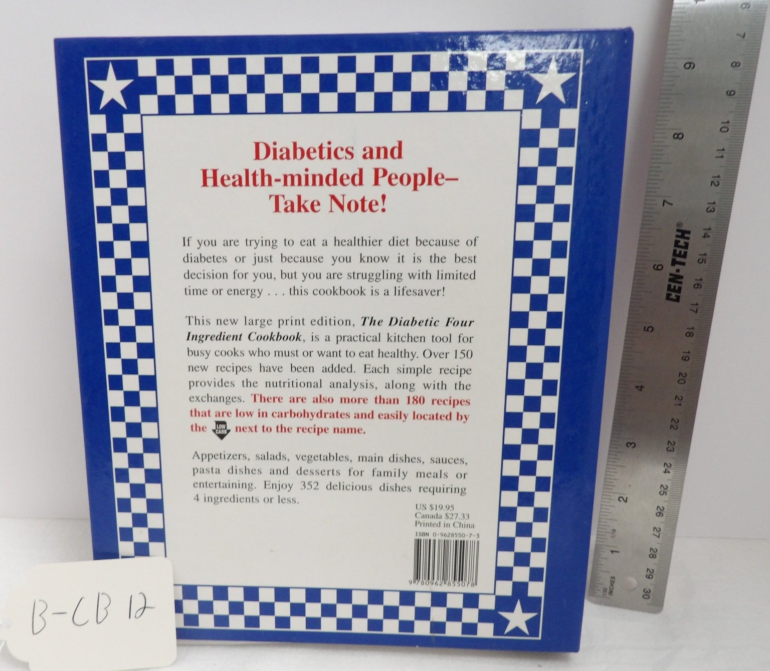 The Diabetic Four Ingredient Cookbook Low Carb Recipes Spiral-Bound Coffee &
