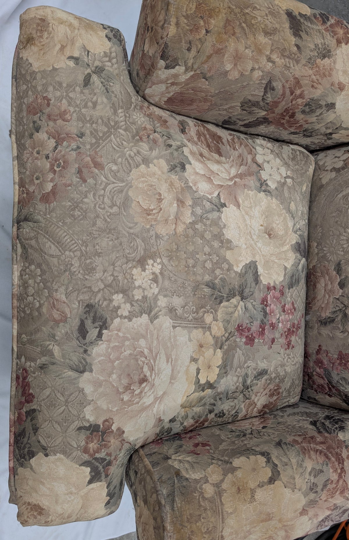 Used Wing Back Armchair in need of TLC
