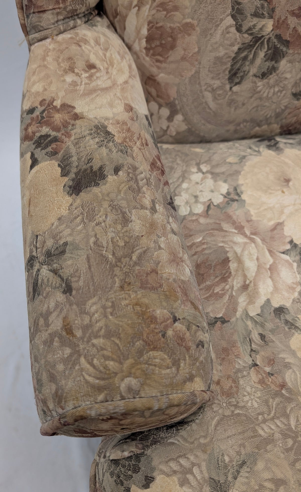 Used Wing Back Armchair in need of TLC