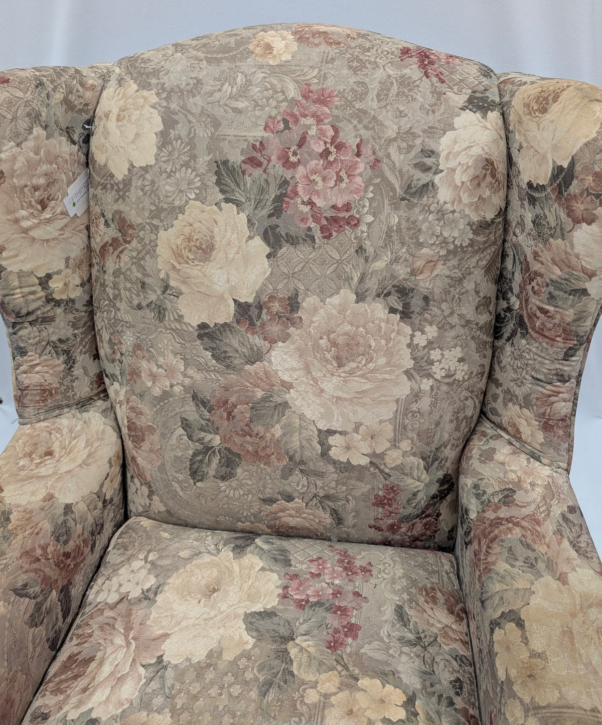 Used Wing Back Armchair in need of TLC