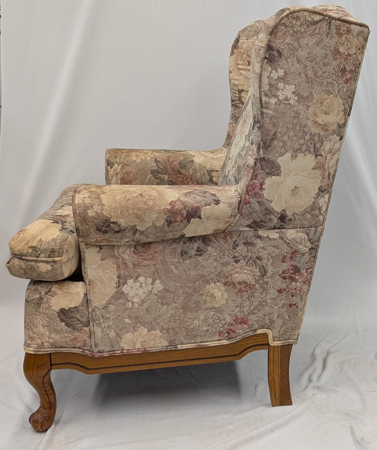 Used Wing Back Armchair in need of TLC